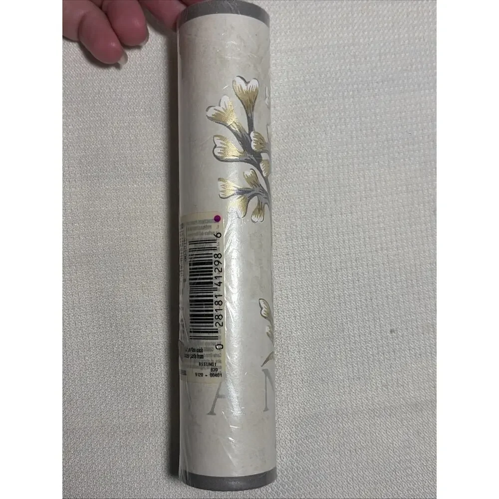 NIP NOS Vintage Sunworthy Wallpaper Border 166217 5 Yd Beige Gold Shells Coral